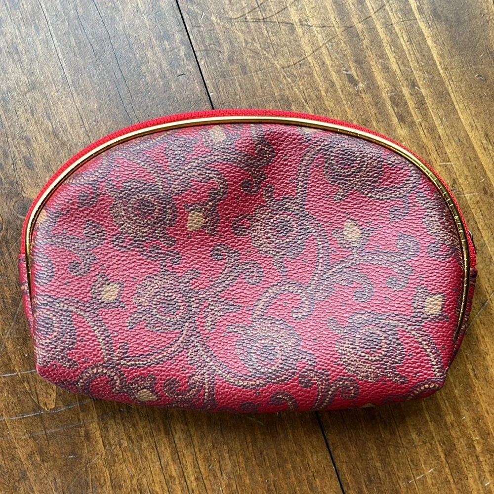 Original Paris Design Red Cosmetic Bag